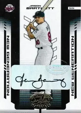 2004 Leaf Certified Materials #275 - Jason Bartlett - Minnesota Twins