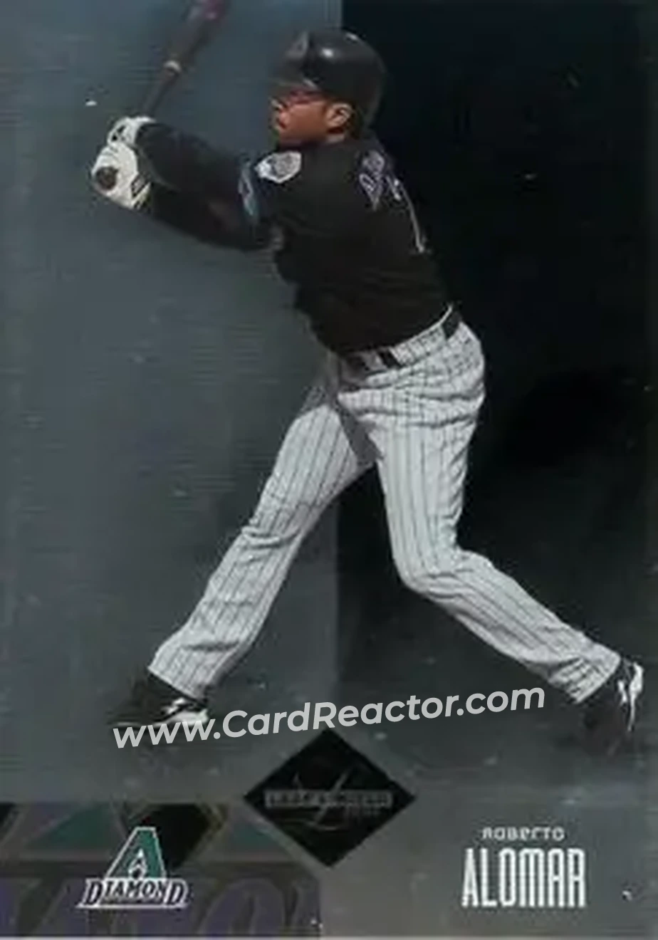 2004 Leaf Limited #132 - Roberto Alomar - Arizona Diamondbacks - Front