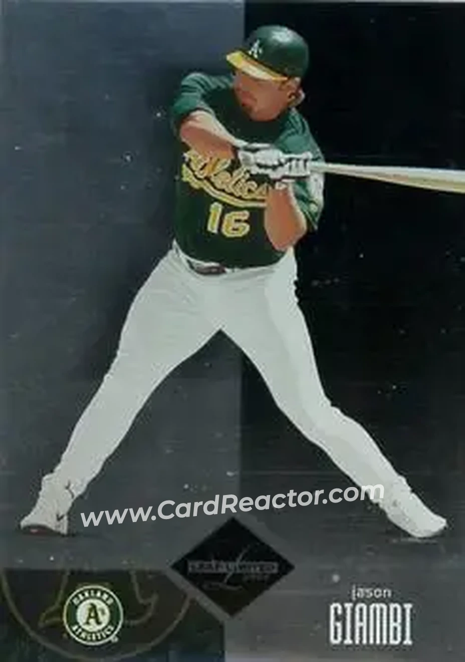 2004 Leaf Limited #170 - Jason Giambi - Oakland Athletics - Front