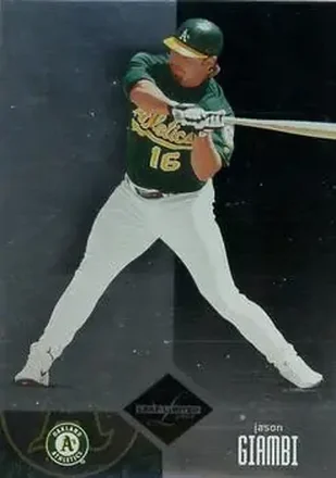 2004 Leaf Limited #170 - Jason Giambi - Oakland Athletics