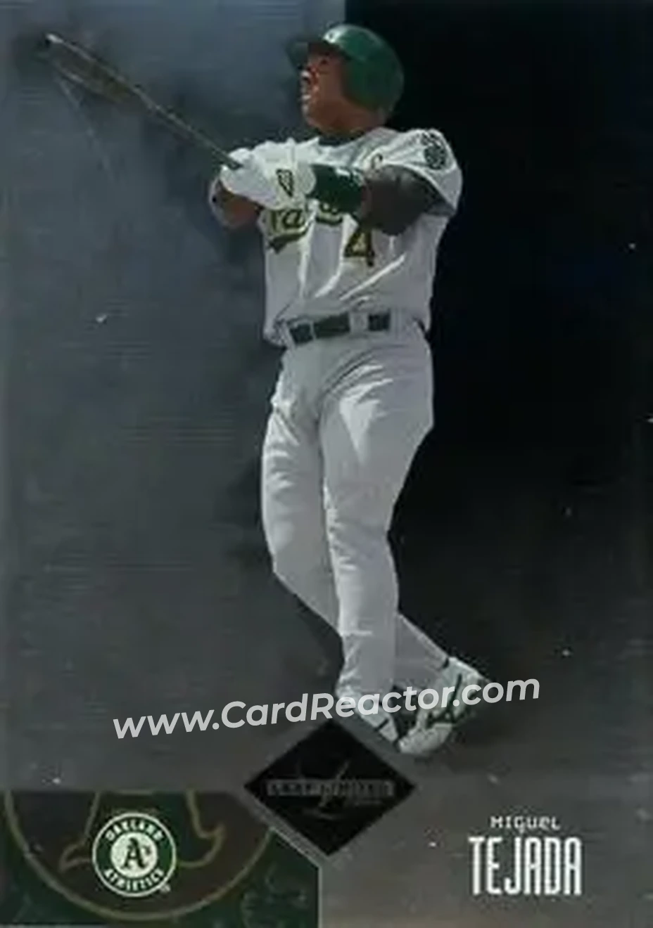 2004 Leaf Limited #176 - Miguel Tejada - Oakland Athletics - Front