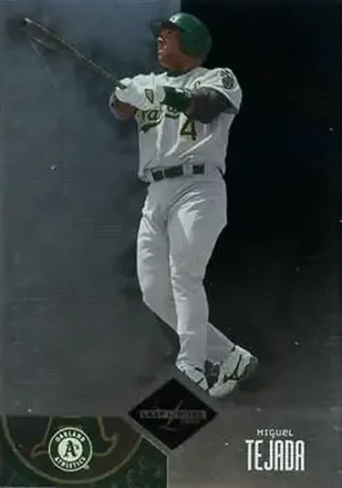 2004 Leaf Limited #176 - Miguel Tejada - Oakland Athletics