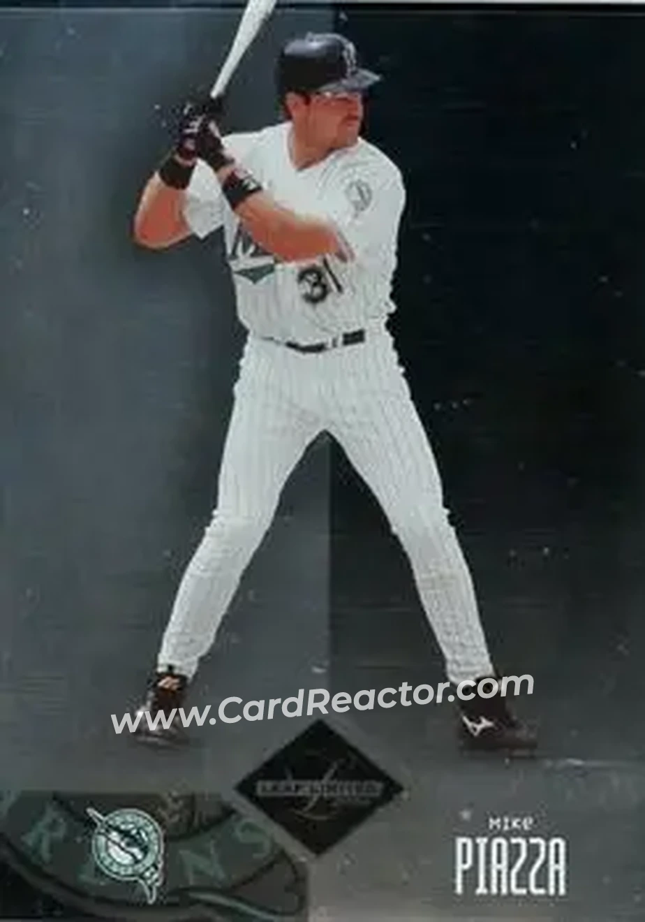 2004 Leaf Limited #188 - Mike Piazza - Florida Marlins - Front 2004 Leaf Limited #188 - Mike Piazza - Florida Marlins - Front