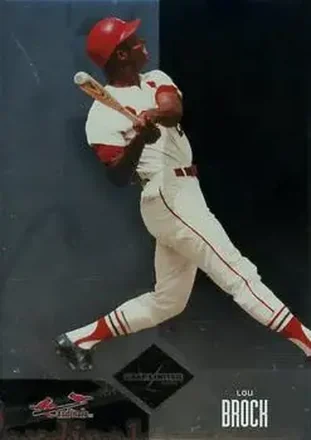 2004 Leaf Limited #212 - Lou Brock - St. Louis Cardinals