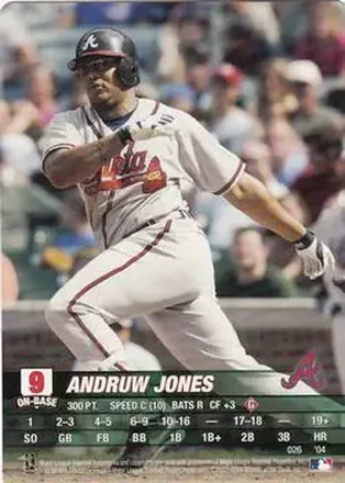 2004 MLB Showdown #026 - Andruw Jones - Atlanta Braves