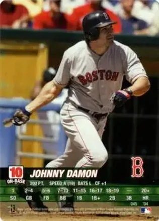 2004 MLB Showdown #045 - Johnny Damon - Boston Red Sox