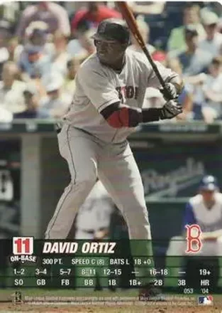 2004 MLB Showdown #053 - David Ortiz - Boston Red Sox