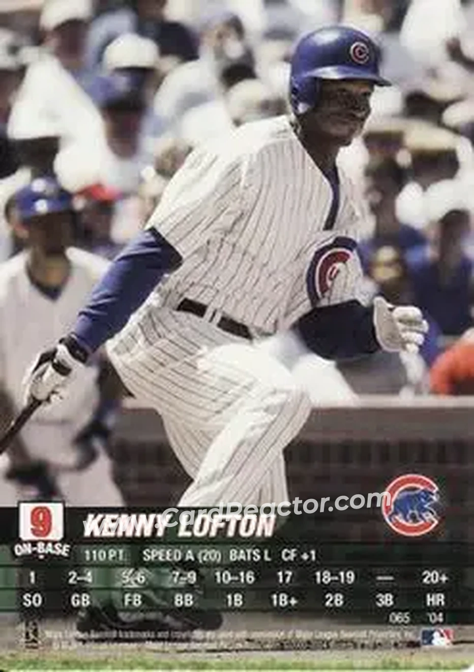 2004 MLB Showdown #065 - Kenny Lofton - Chicago Cubs - Front