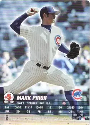 2004 MLB Showdown #068 - Mark Prior - Chicago Cubs