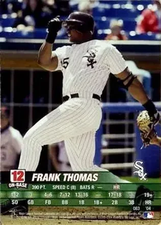 2004 MLB Showdown #083 - Frank Thomas - Chicago White Sox