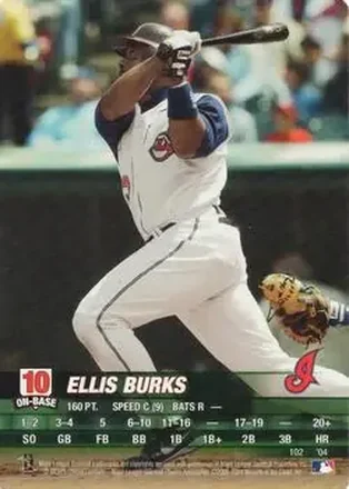 2004 MLB Showdown #102 - Ellis Burks - Cleveland Indians