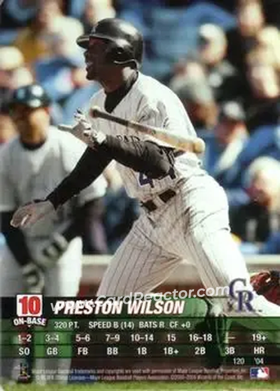 2004 MLB Showdown #120 - Preston Wilson - Colorado Rockies - Front