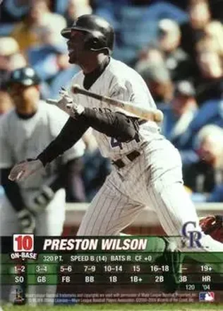 2004 MLB Showdown #120 - Preston Wilson - Colorado Rockies