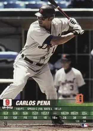 2004 MLB Showdown #128 - Carlos Peña - Detroit Tigers