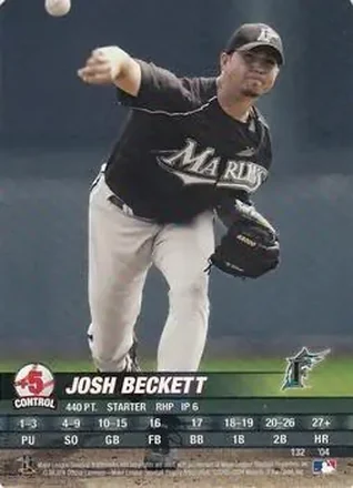2004 MLB Showdown #132 - Josh Beckett - Florida Marlins