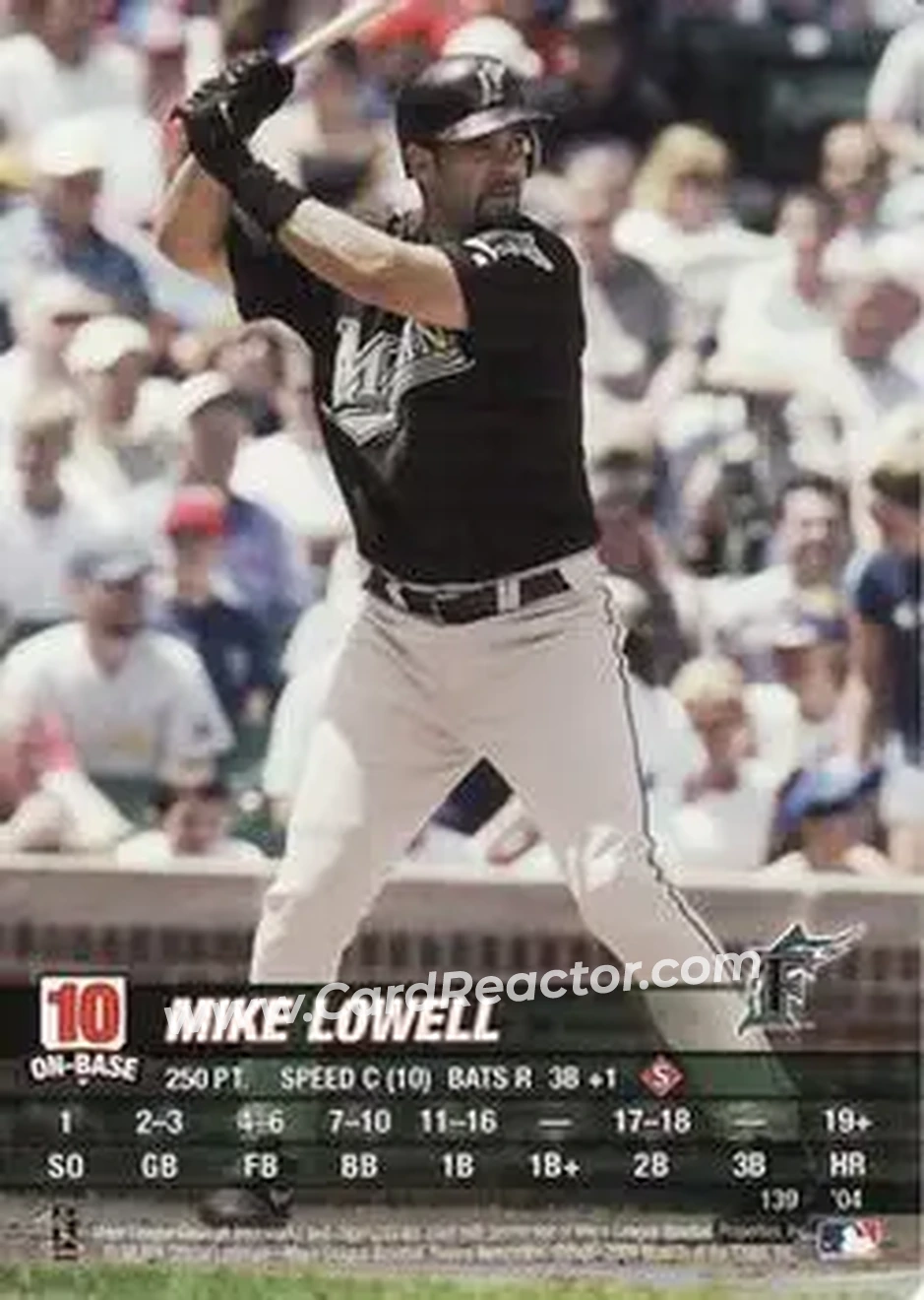 2004 MLB Showdown #139 - Mike Lowell - Florida Marlins - Front