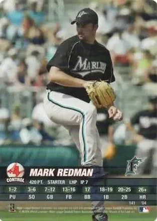 2004 MLB Showdown #141 - Mark Redman - Florida Marlins