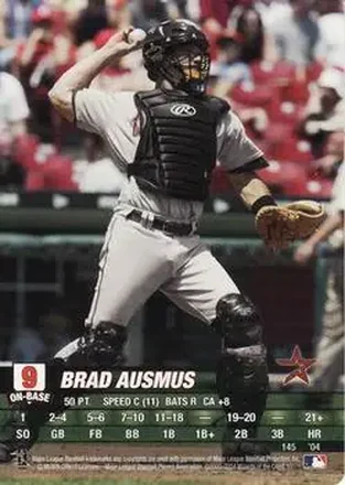 2004 MLB Showdown #145 - Brad Ausmus - Houston Astros