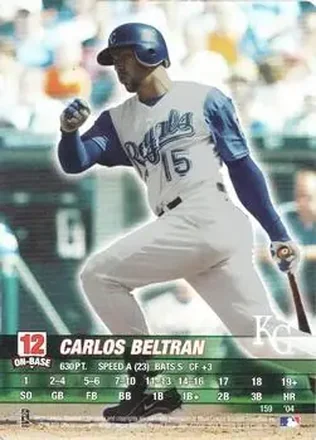 2004 MLB Showdown #159 - Carlos Beltran - Kansas City Royals