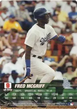 2004 MLB Showdown #182 - Fred McGriff - Los Angeles Dodgers
