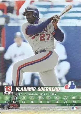 2004 MLB Showdown #210 - Vladimir Guerrero - Montreal Expos