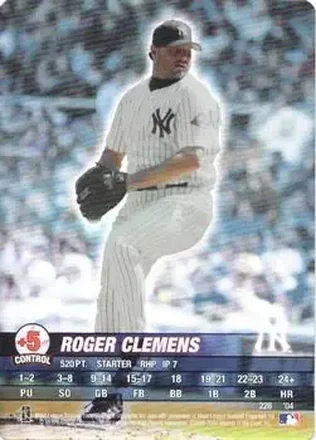2004 MLB Showdown #226 - Roger Clemens - New York Yankees