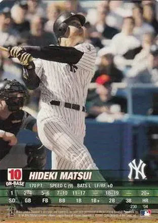 2004 MLB Showdown #230 - Hideki Matsui - New York Yankees