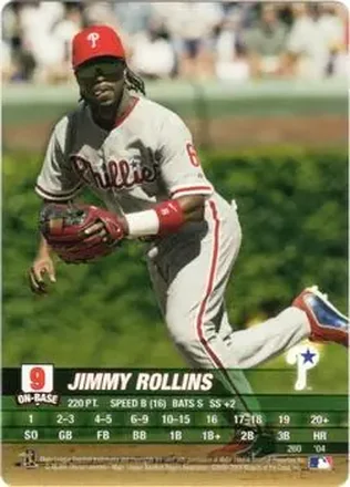 2004 MLB Showdown #260 - Jimmy Rollins - Philadelphia Phillies