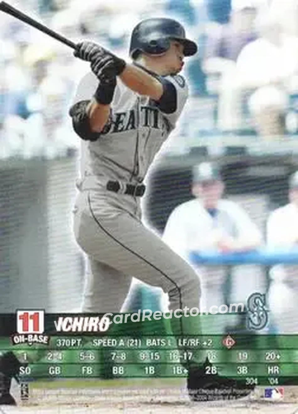 2004 MLB Showdown #304 - Ichiro - Seattle Mariners - Front