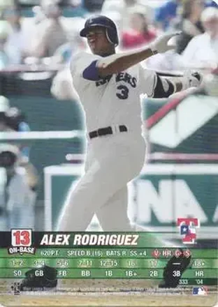 2004 MLB Showdown #333 - Alex Rodriguez - Texas Rangers