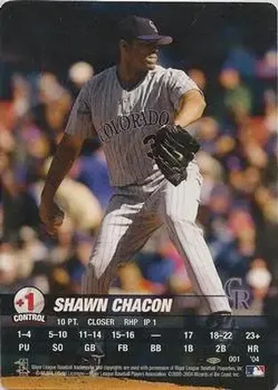 2004 MLB Showdown Pennant Run #001 Shawn Chacon