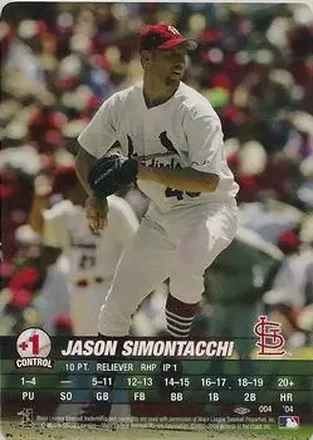 2004 MLB Showdown Pennant Run #004 Jason Simontacchi