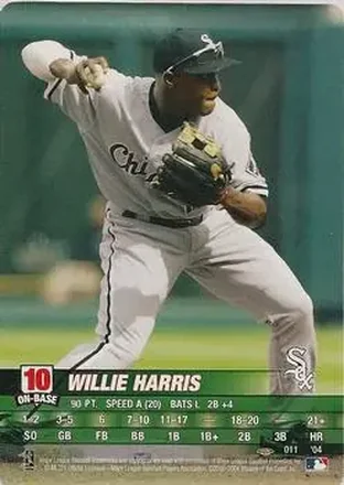 2004 MLB Showdown Pennant Run #011 Willie Harris