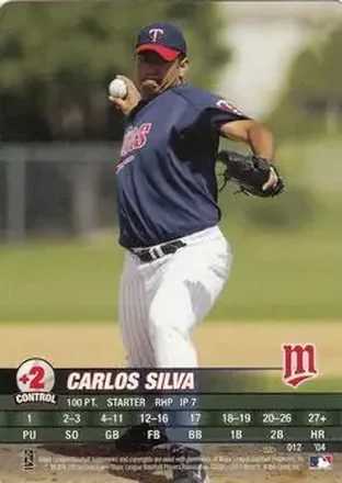 2004 MLB Showdown Pennant Run #012 Carlos Silva