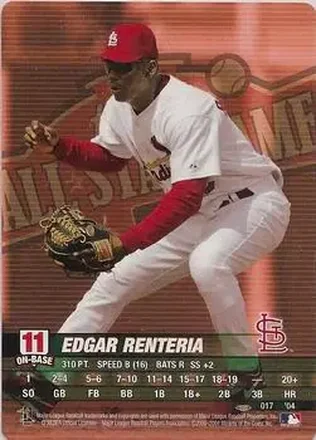 2004 MLB Showdown Pennant Run #017 Edgar Renteria