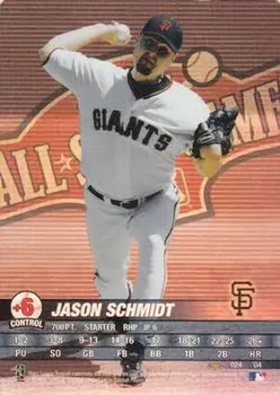 2004 MLB Showdown Pennant Run #024 Jason Schmidt