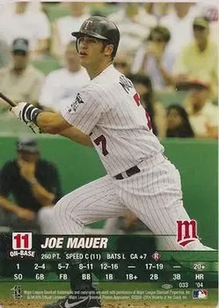 2004 MLB Showdown Pennant Run #033 Joe Mauer