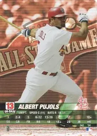 2004 MLB Showdown Pennant Run #042 - Albert Pujols - St. Louis Cardinals