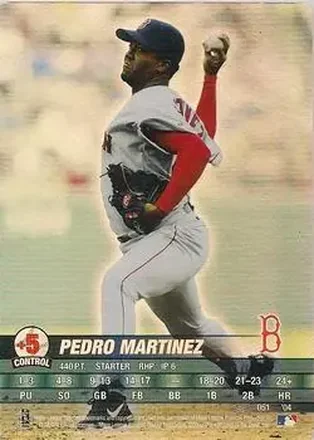 2004 MLB Showdown Pennant Run #051 - Pedro Martinez - Boston Red Sox