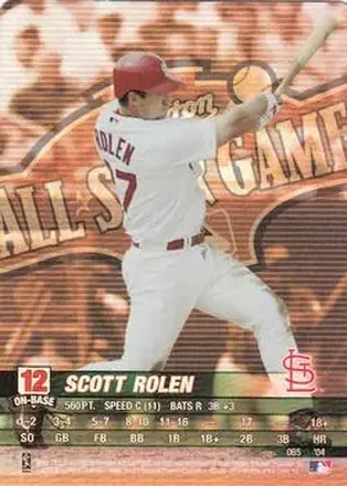 2004 MLB Showdown Pennant Run #065 - Scott Rolen - St. Louis Cardinals