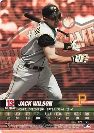 2004 MLB Showdown Pennant Run #077 - Jack Wilson - Pittsburgh Pirates