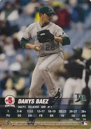 2004 MLB Showdown Pennant Run #092 - Danys Baez - Tampa Bay Devil Rays
