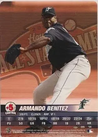2004 MLB Showdown Pennant Run #095 - Armando Benitez - Florida Marlins