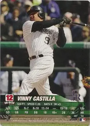 2004 MLB Showdown Pennant Run #097 - Vinny Castilla - Colorado Rockies