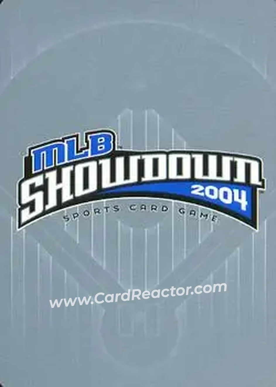 2004 MLB Showdown Pennant Run #103 - Ken Griffey Jr. - Cincinnati Reds - Back