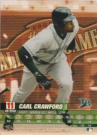 2004 MLB Showdown Pennant Run #108 - Carl Crawford - Tampa Bay Devil Rays