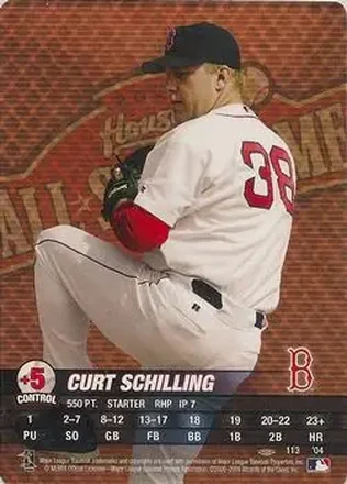 2004 MLB Showdown Pennant Run #113 - Curt Schilling - Boston Red Sox