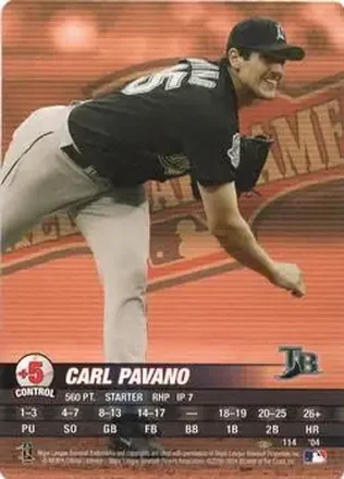 2004 MLB Showdown Pennant Run #114 - Carl Pavano - Florida Marlins