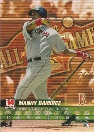 2004 MLB Showdown Pennant Run #115 - Manny Ramirez - Boston Red Sox