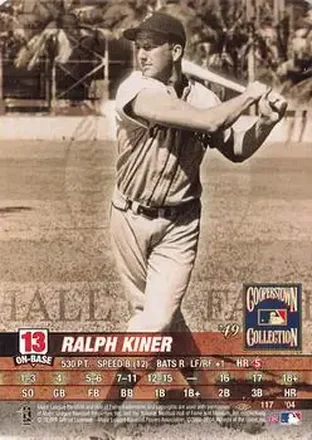 2004 MLB Showdown Pennant Run #117 Ralph Kiner